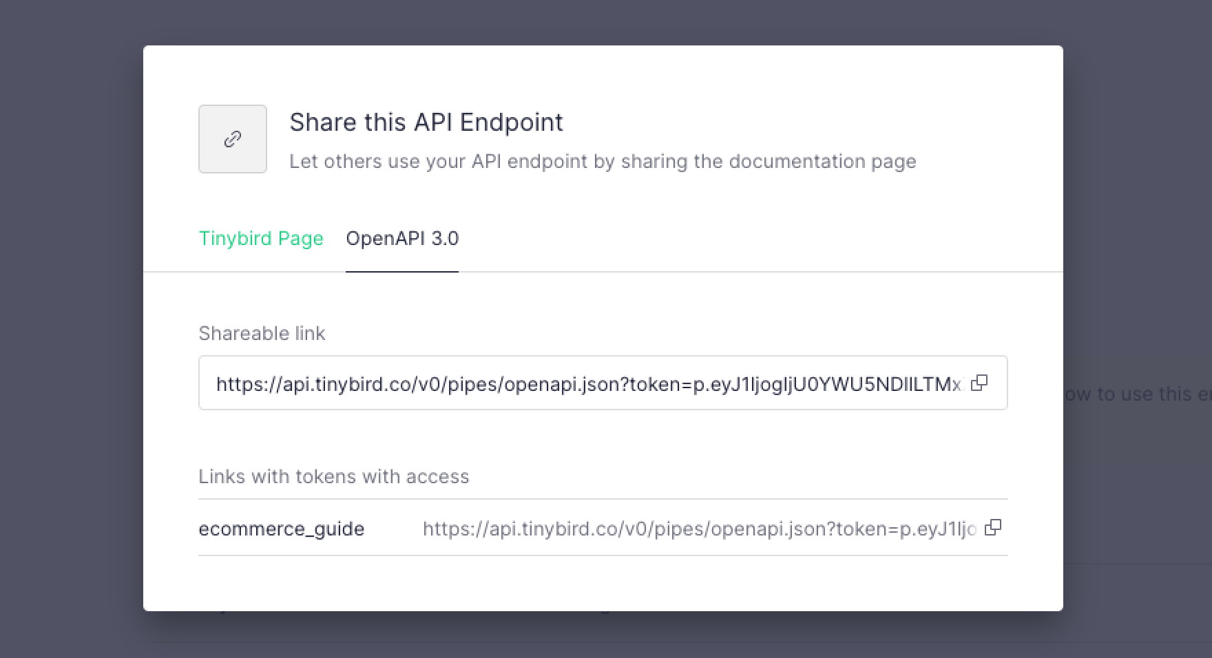 You can generate as many URLs as you need by using different Auth Tokens